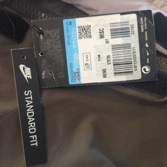 Nike NSW Utility Woven Cargo Hype Hike Jacket GREEN BLACK - Picture 6 of 6